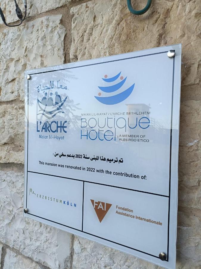 Ma'An Lil-Hayat Boutique Hotel 伯利恒 外观 照片